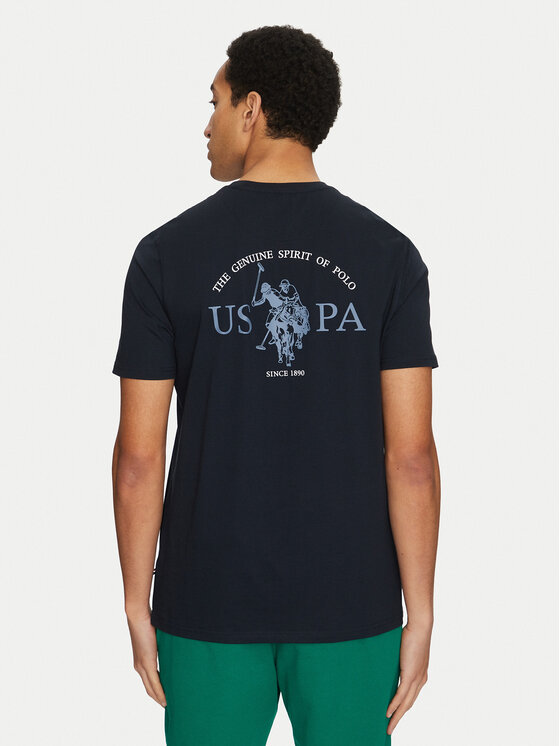 U.S. Polo Assn. U.S. Polo Assn. Футболка MUP3657 Cиній Regular Fit