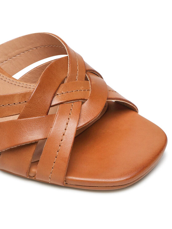 Dune London Klapki Dune London Millys 0087504510016511 Brązowy