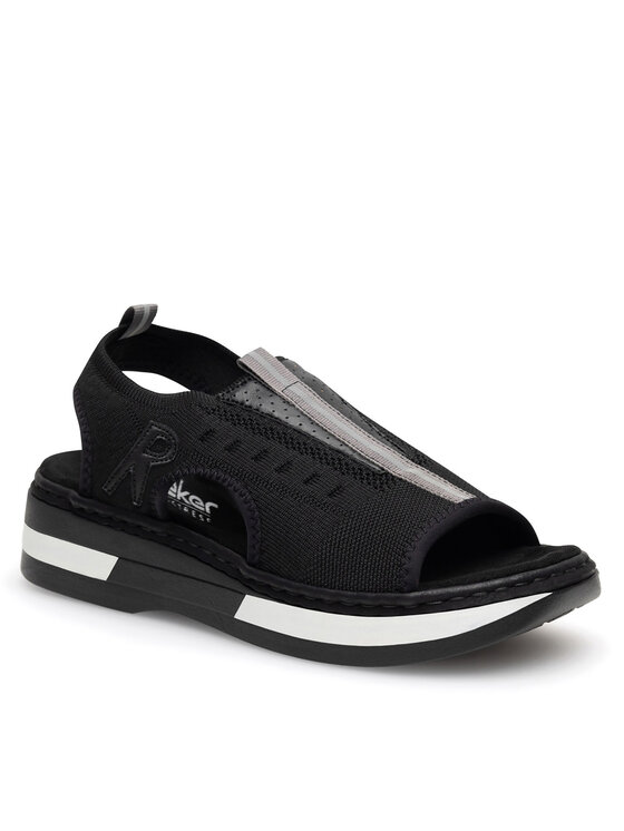 Rieker Sandale Rieker V59B5-00 Crna