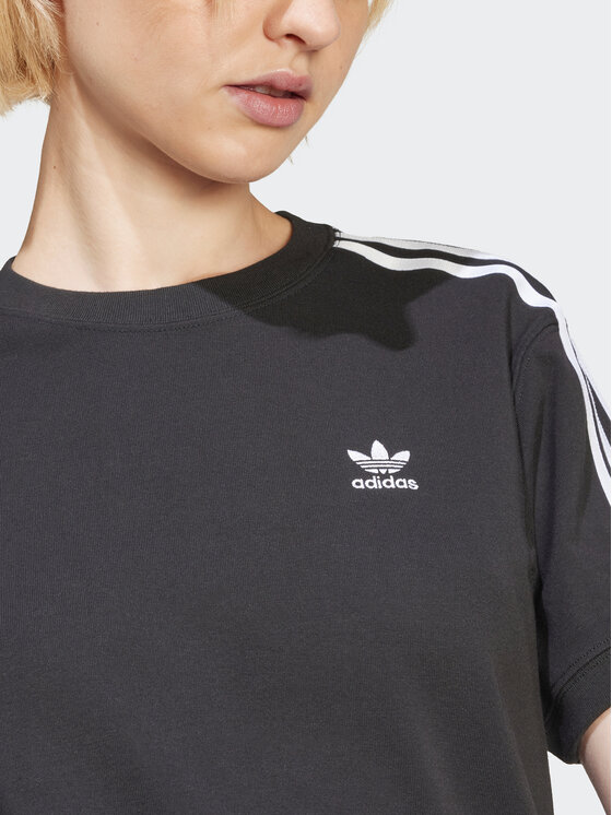 adidas adidas Футболка 3-Stripes IU2420 Чорний Regular Fit