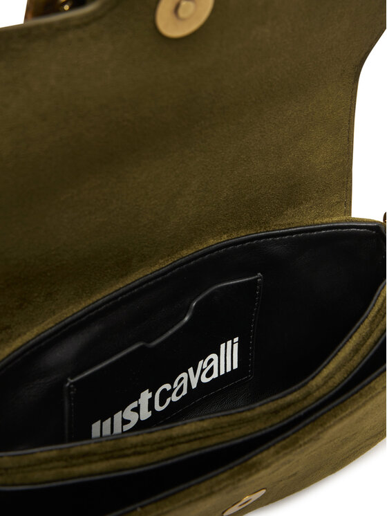 Just Cavalli Handtasche Just Cavalli Iconic Snakes 81RA4BA7 ZSE74 Grün