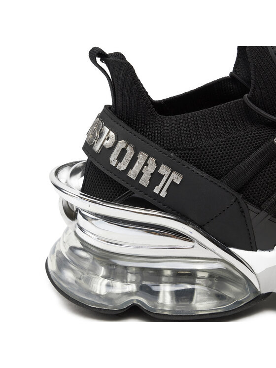 Plein Sport Sneakersy Plein Sport SADS USC0518 STE003N Čierna