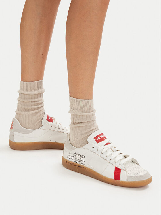 Patrizia Pepe Сникърси Patrizia Pepe 2Z0064/L150-FF69 Бял
