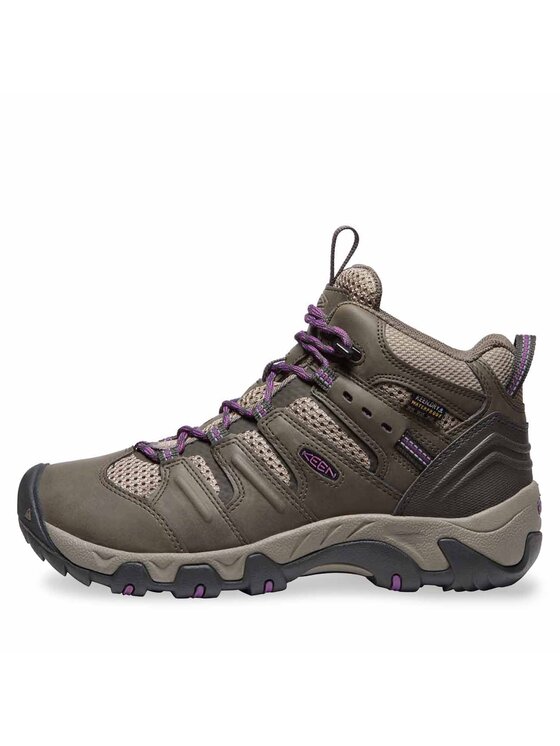 Keen Pārgājienu apavi Keen Koven Mid Wp Bungee 1024027 Brūns