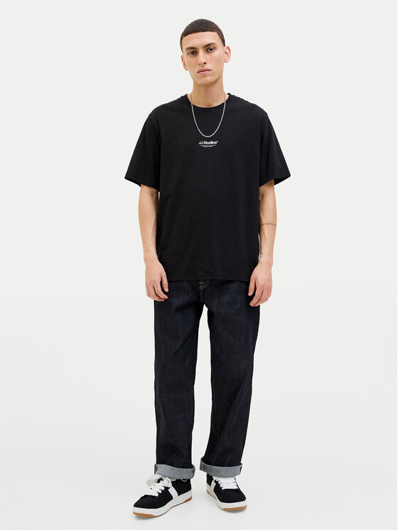 Jack & Jones Jack & Jones Camiseta Soho 12278787 Negro Relaxed Fit