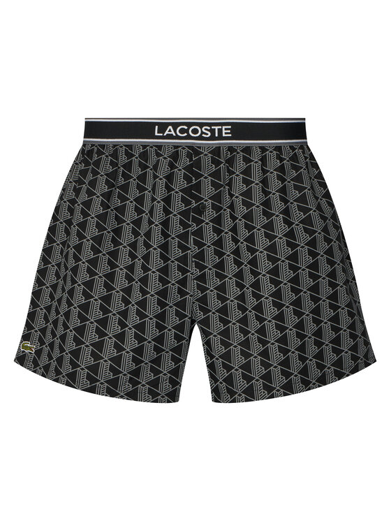 Lacoste Lacoste Conjunto de calzoncillos boxer 7H4972 Negro