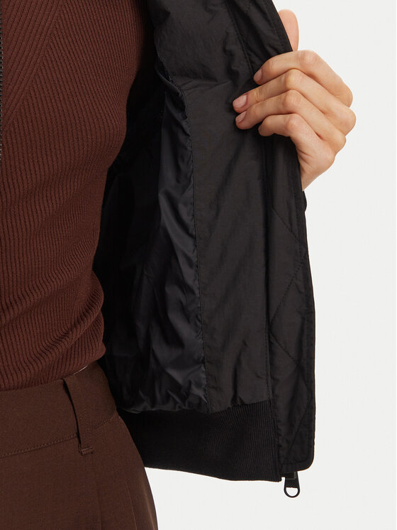 Hunter Hunter Bomber jakna Shira HARW0046251 Črna Cropped Fit