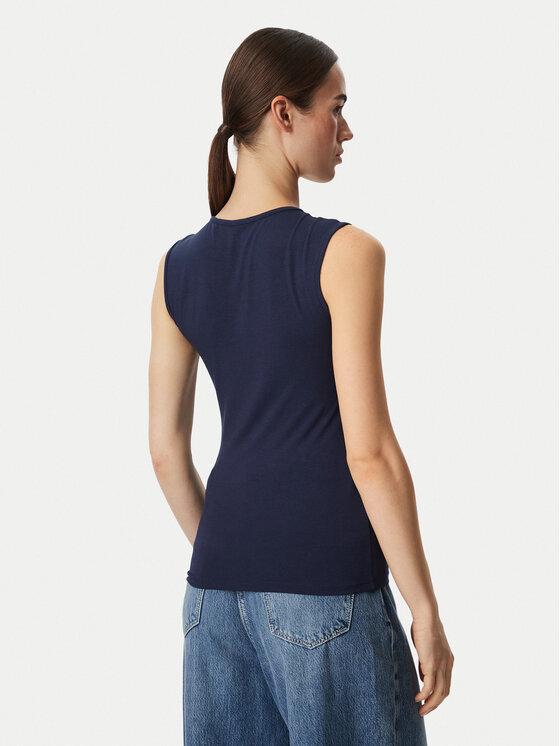 Guess Guess Top W6YP17 K3881 Azul marino Regular Fit