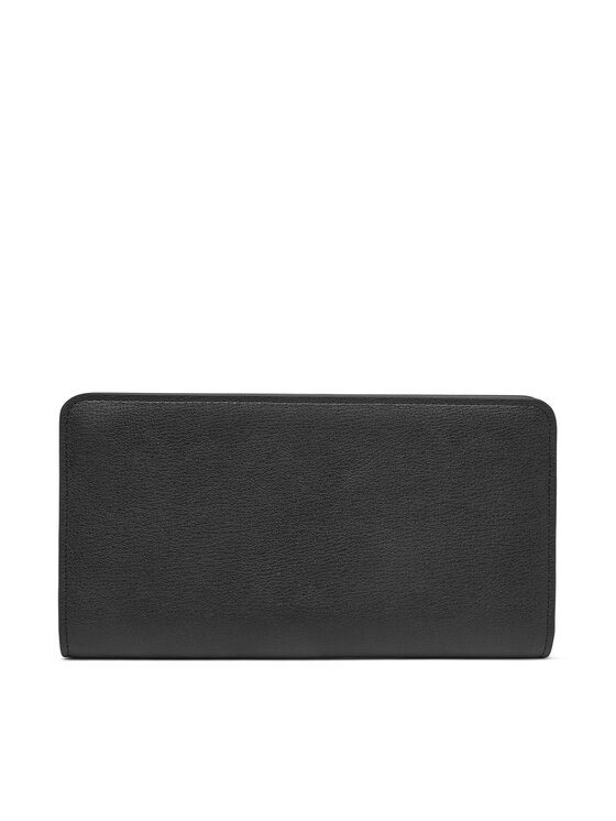 Calvin Klein Portafoglio Calvin Klein Foil Logo Passport Longfold LV04F1205G Nero