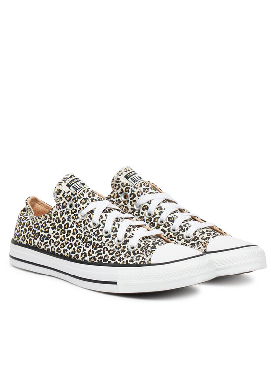 Converse Кеди Converse Chuck Taylor All Star Leopard A14941C Бежевий