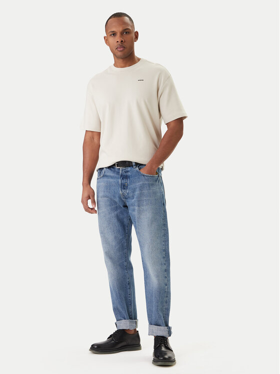 G-Star Raw G-Star Raw Camiseta Rib D28699-C812 Blanco Relaxed Fit