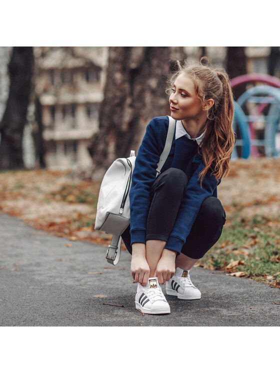 adidas Снікерcи adidas Superstar J C77154 Білий