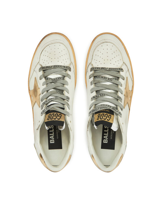 Golden Goose Снікерcи Golden Goose Ball Star GWF00117.F000783.80608 Білий