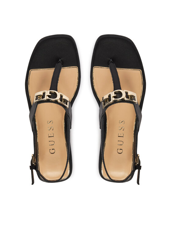 Guess Босоніжки Guess FLJRMY LEA03 Чорний