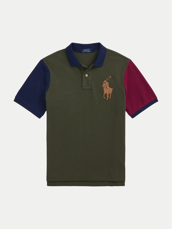 Polo Ralph Lauren Polo Ralph Lauren Pólóing 710958777001 Zöld Classic Fit