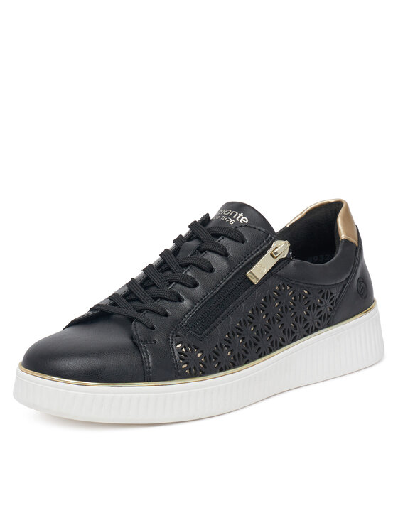 Remonte Sneakersy Remonte D2E03-03 Czarny