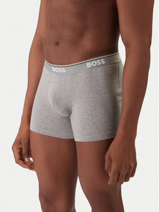 BOSS BOSS Conjunto de calzoncillos boxer 50475282 Gris