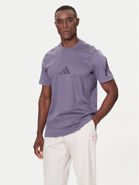 adidas adidas Футболка Z.N.E. JW4740 Фіолетовий Regular Fit