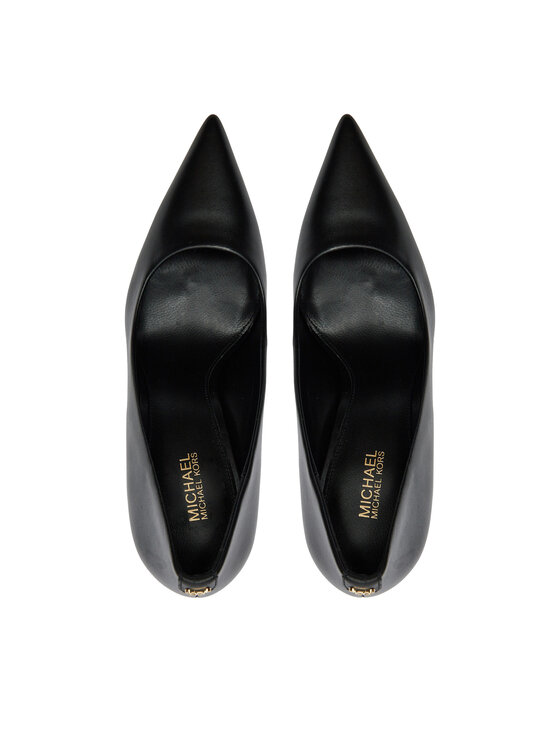 MICHAEL Michael Kors Туфлі на шпильці MICHAEL Michael Kors Amara leather Pump 40S4AMHP1L Чорний