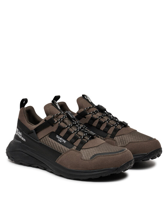 Jack Wolfskin Трекінгові черевики Jack Wolfskin Dromoventure Athletic Texapore Low M A63297 Коричневий