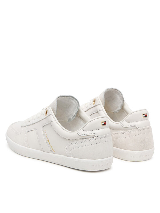 Tommy Hilfiger Sneakers Tommy Hilfiger Th Tribeca Sneaker Premium FW0FW09483 Crem