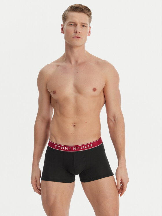 Tommy Hilfiger Tommy Hilfiger Conjunto de calzoncillos boxer UM0UM03881 Negro