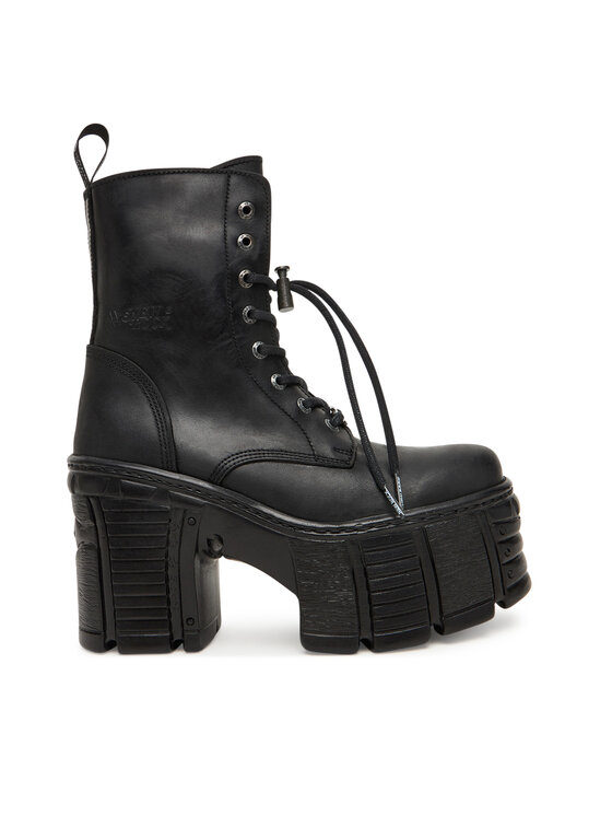 NEW ROCK Черевики NEW ROCK M-TM001-C2 Чорний