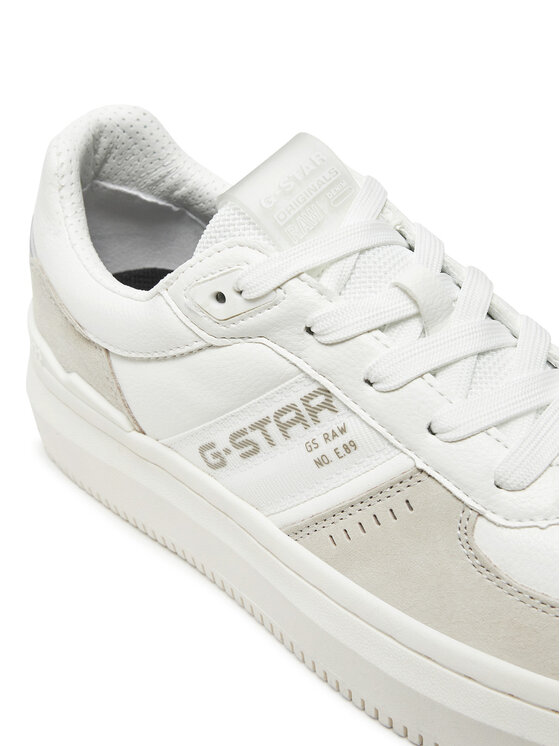 G-Star Raw Sneakersy G-Star Raw Eve Bsc Lea W 2411 076501 Bílá