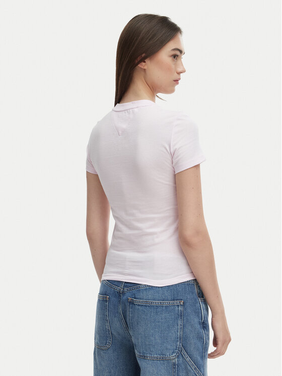 Tommy Jeans Tommy Jeans Camiseta DW0DW22781 Rosa Regular Fit