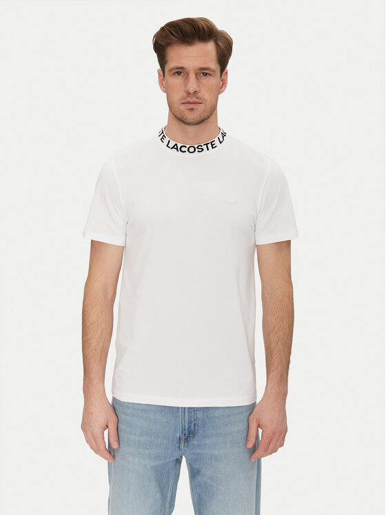 Lacoste Lacoste Camiseta TH9582 Blanco Regular Fit