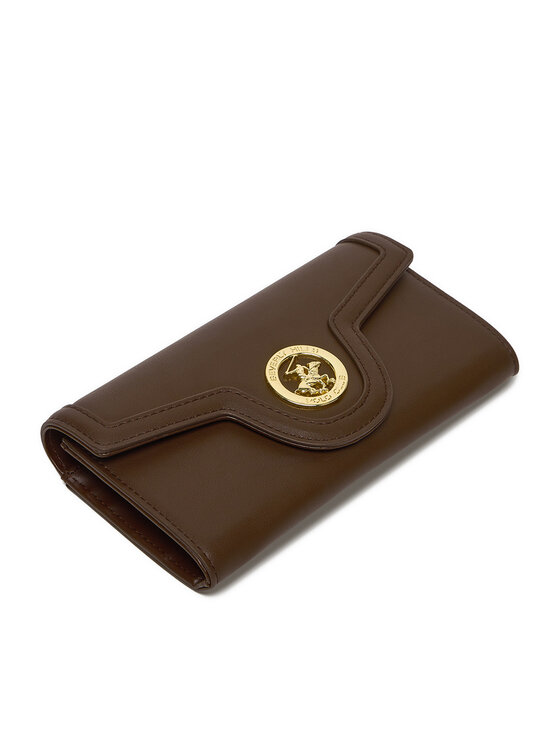 Beverly Hills Polo Club Гаманець Beverly Hills Polo Club CWBEO-BHPC-W1-010-SS26 Коричневий