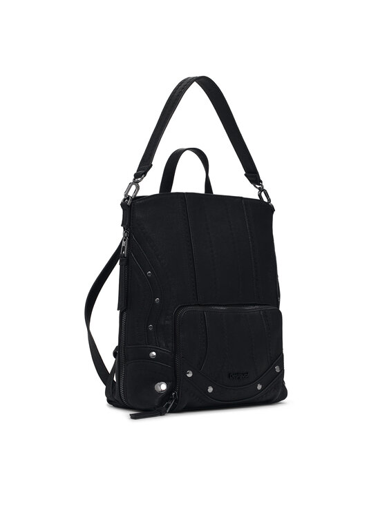 Σακίδιο Desigual Embro Patch Pretoria 25WAKP24 Μαύρο | Epapoutsia.gr