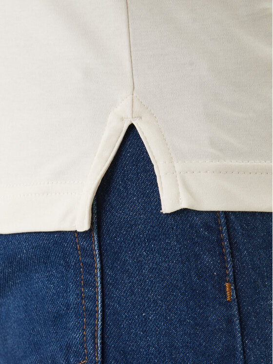 Tommy Hilfiger Tommy Hilfiger Polo MW0MW41613 Écru Regular Fit