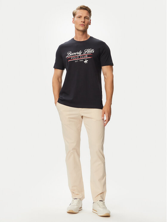 Beverly Hills Polo Club Beverly Hills Polo Club Футболка P-SS26M-TS1302 Cиній Regular Fit