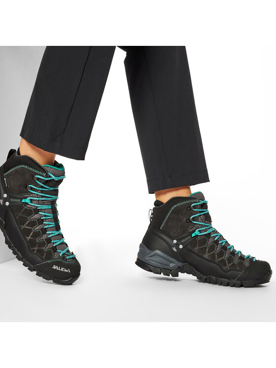 Salewa Scarpe da trekking Salewa Alp Trainer Mid Gtx GORE-TEX 63433-0969 Nero