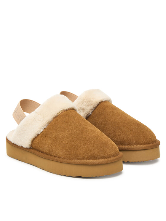 Pepe Jeans Тапочки Pepe Jeans Dissy Tape W PLS100001 Коричневий