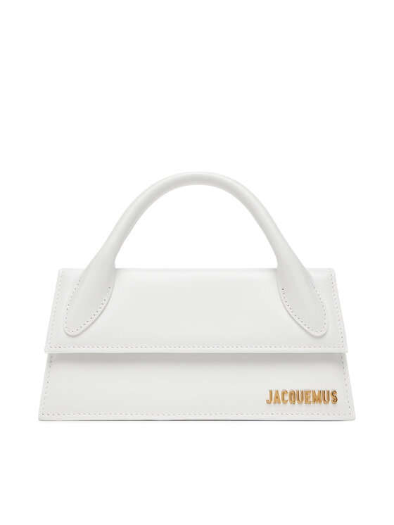 JACQUEMUS Ročna torba JACQUEMUS Le Chiquito Long 21H213BA004-3000 Bela