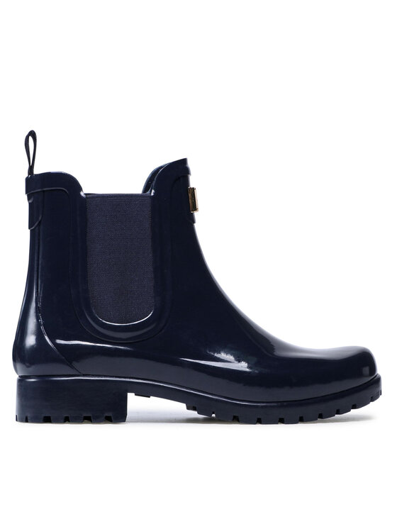 MICHAEL Michael Kors Gumijas zābaki MICHAEL Michael Kors Sidney Rainbootie 40F1SDFE5Q Tumši zils
