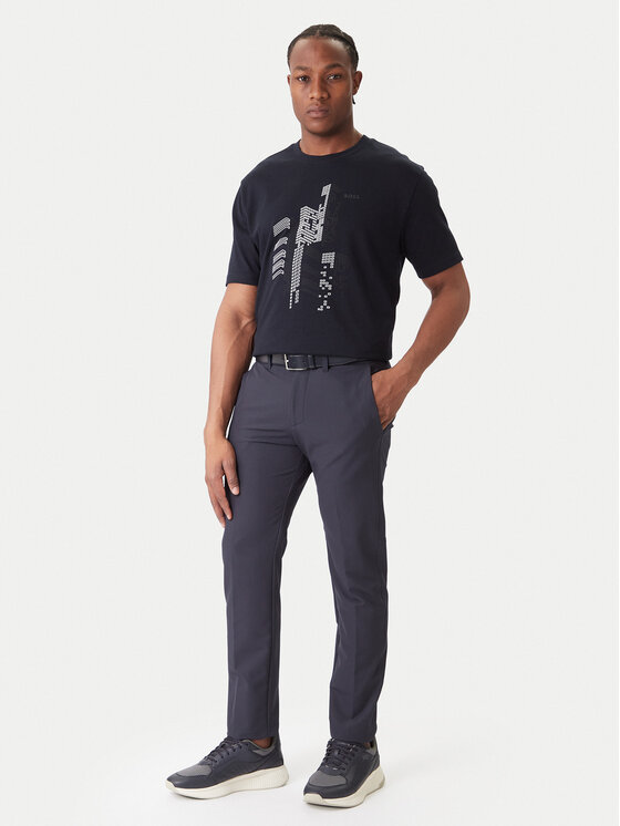 BOSS BOSS Camiseta GRX Zone 50552184 Azul marino Relaxed Fit