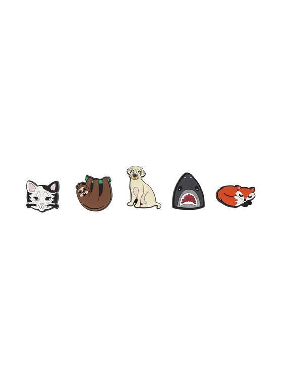 Crocs Ozdoba na topánky Crocs Jibbitz™ Animal Lover 5 Pack 10008038 Farebná
