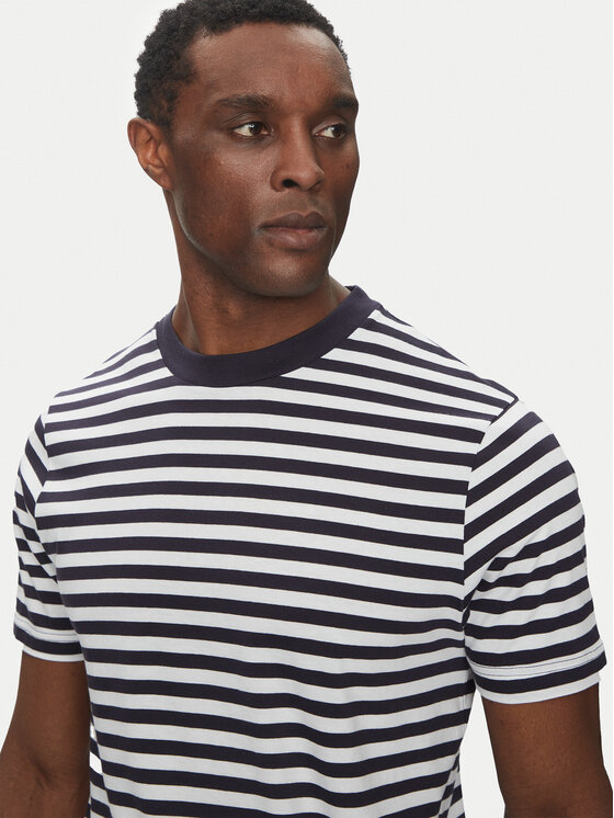 Hechter Paris Hechter Paris Marškinėliai 75015 151923 Tamsiai mėlyna Regular Fit