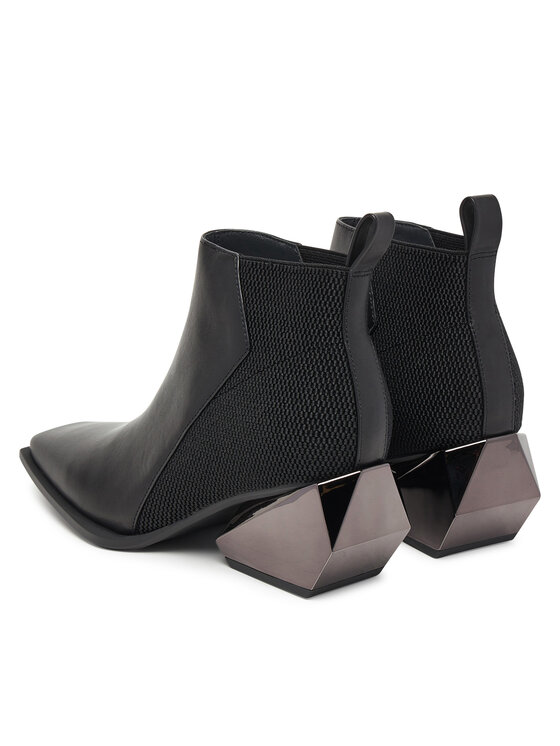 United Nude Ботильйони United Nude Ricky Mid 109500116 Чорний