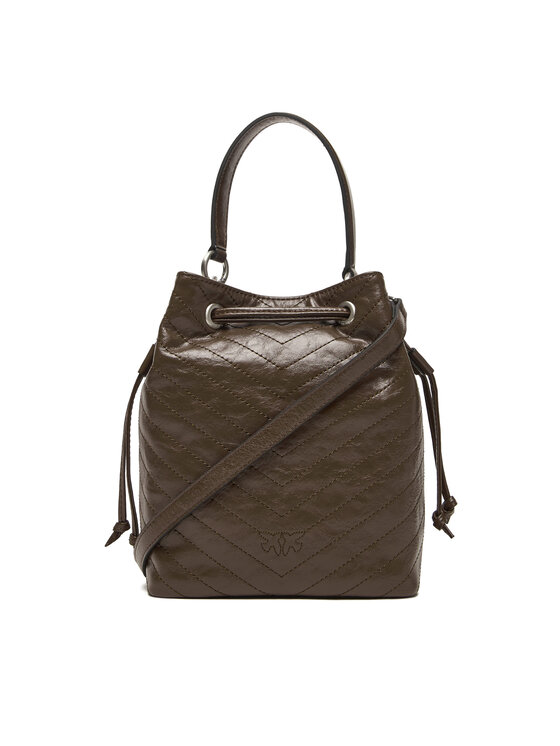 PINKO Сумка PINKO Cargo Bucket Al 25-26 PLTT 105112 A2JC Коричневий