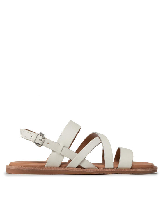 Clarks Basutės Clarks Karsea Sun 261660284 Balta