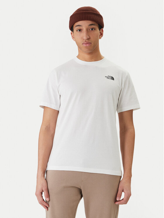 The North Face The North Face Camiseta Vertical NF0A8GV1 Blanco Regular Fit