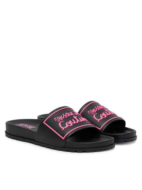 Versace Jeans Couture Шльопанці Versace Jeans Couture 80VA3SQ2 71352 899 Чорний
