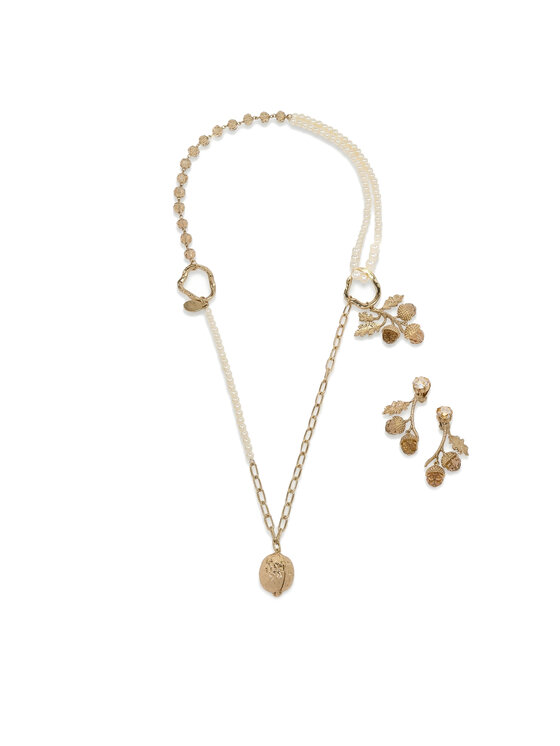 Weekend Max Mara Набір: ланцюжок і сережки Weekend Max Mara 2615751104650 Золотий