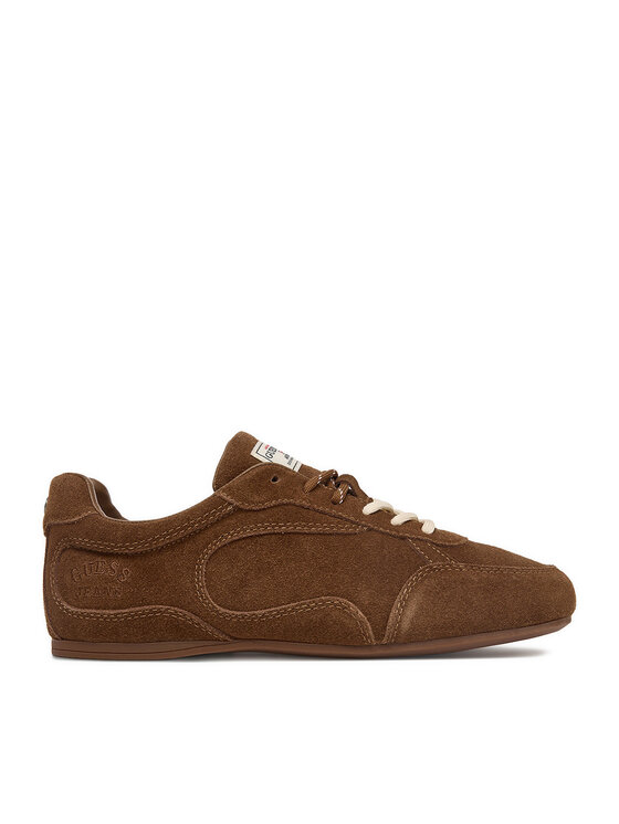 Guess Jeans Sneakersy Guess Jeans EO-GSJ118 Hnědá