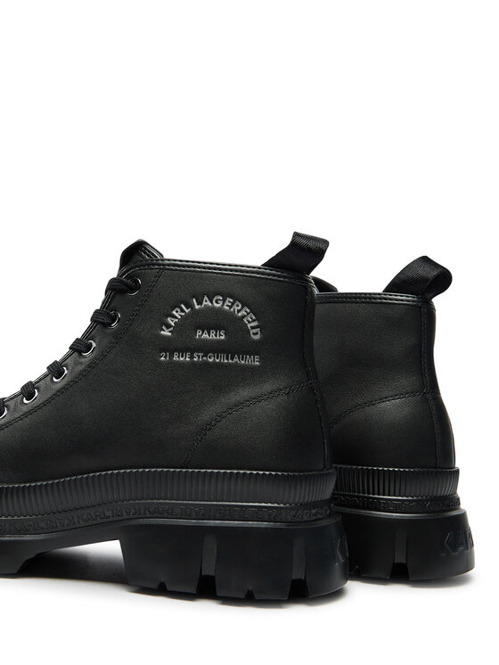 KARL LAGERFELD Черевики туристичні KARL LAGERFELD KL25234 Чорний
