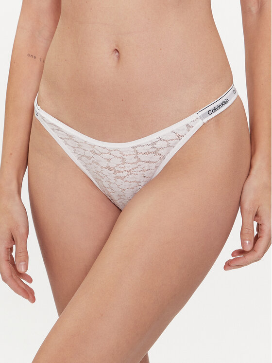 Calvin Klein Underwear Calvin Klein Underwear Braziljske spodnje hlačke 000QD5155E Bela